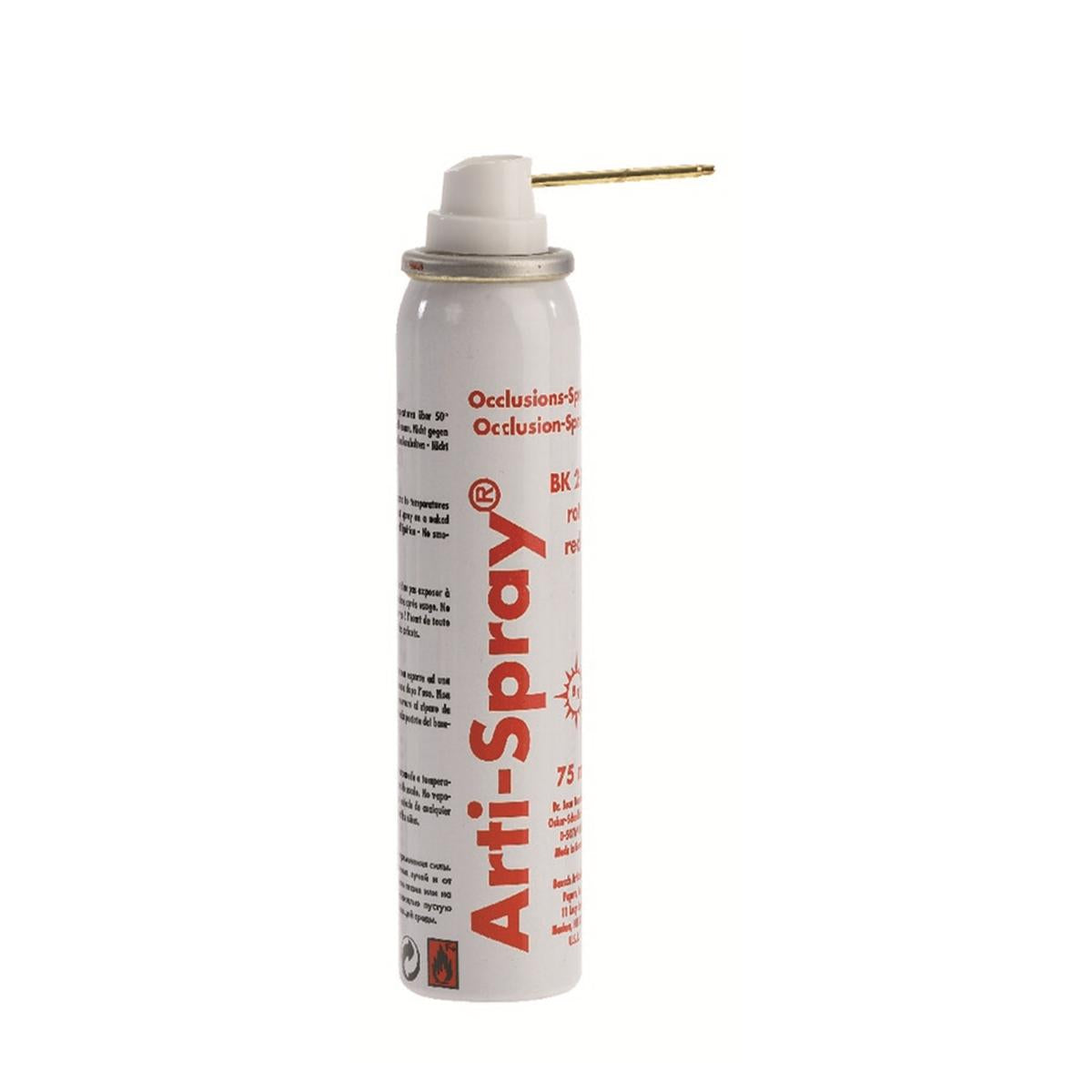Bausch BK286 Arti-Spray Occlusion Articulating Indicator Spray Red 75 mL Bausch BK286 Arti-Spray Occlusion Articulating Indicator Spray Red 75 mL